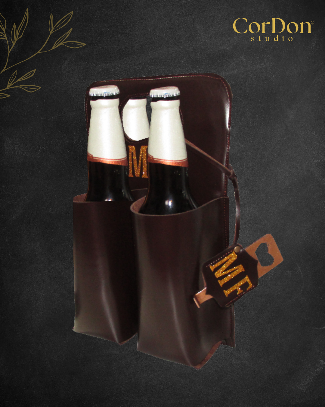 Porta garrafa luxo - Caderno de Molde